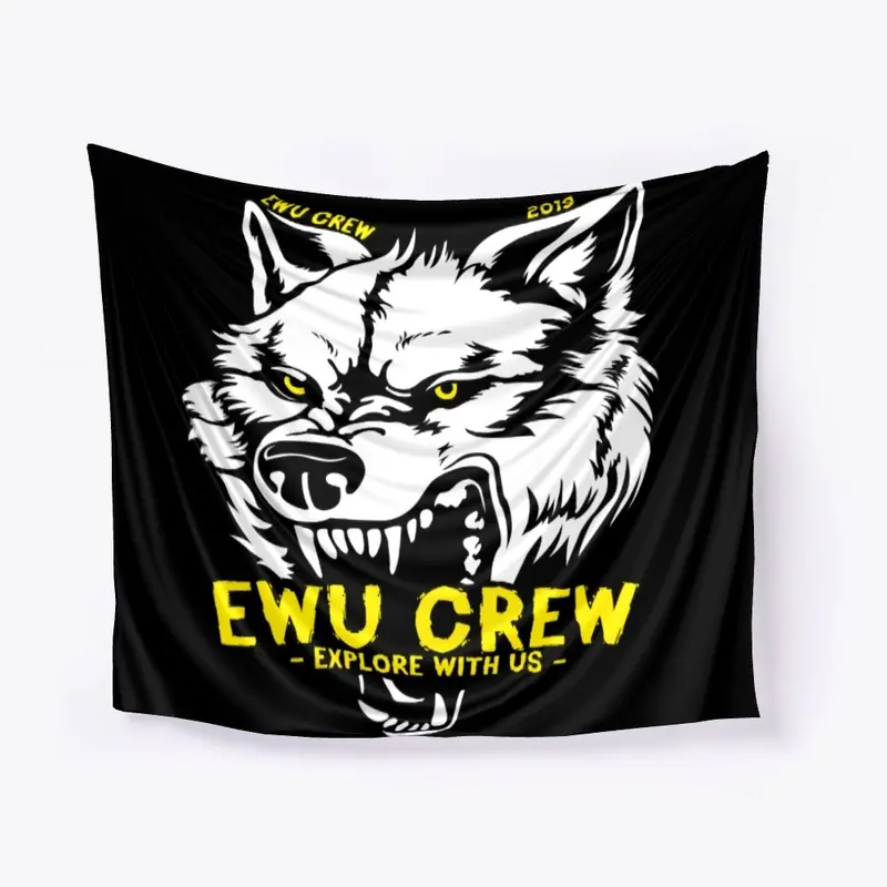 EWU Crew Wall Tapestry