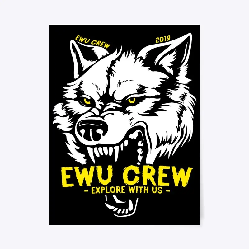 EWU Crew Poster | 18" x 24"