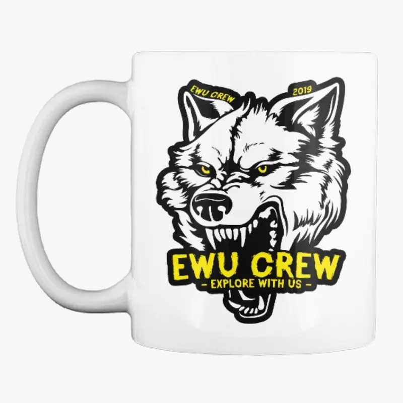 EWU Crew "Let's Go!" Mug